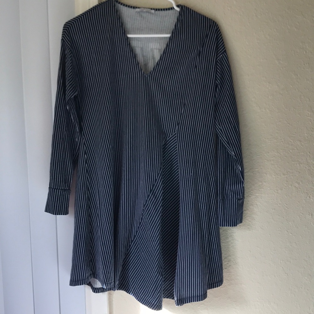 Zara dress with stripes